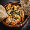 Gambas rojas al ajillo (6 ud)